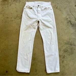 Vintage White Levi's 501 Jeans 31